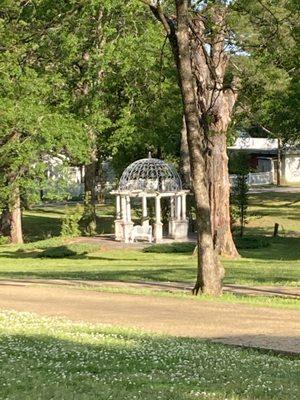 Gazebo on property