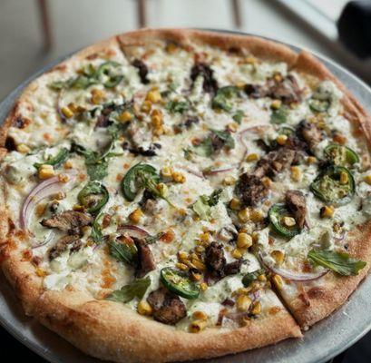 Loaded Street Corn Pizza