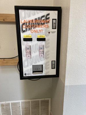 Change machine