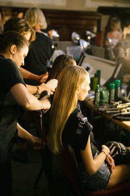 Jovie Salon @ NYFW BTS