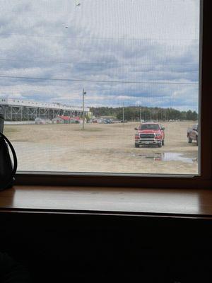 You can see Oxford Plain Speedway from the Restaurant.