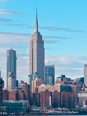 My Empire State Building from Williamsburg WaterFront Piers!