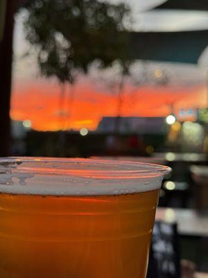 Craft Beers + Sunsets =