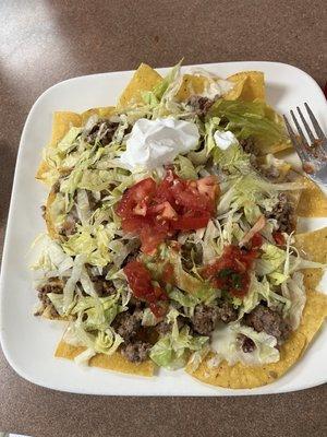 Nachos Supreme with Beef only