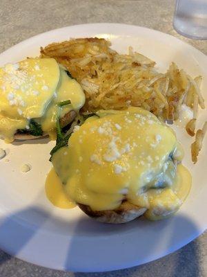 Eggs Florentine Breakfast