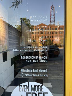 New hours!