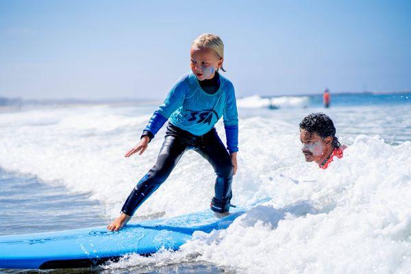 Kid's surf lessons