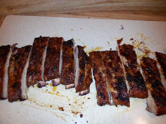 St. Louis style ribs.