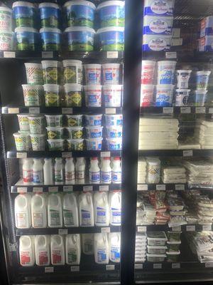 Dairy section