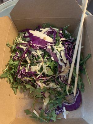 Wild Arugula & Cabbage Slaw