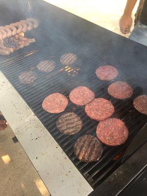 Butcher Block has the best burgers, brats and dogs!