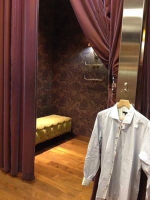 Signature ted fitting rooms