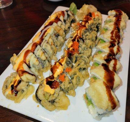 American Dream Roll, Youngstown Roll, Hawaii Roll