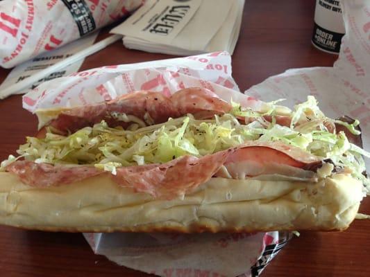 Gargantua sandwich at jimmy johns