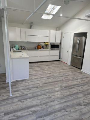 Kitchen floor