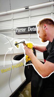 Polish and Cermaic Coating graphine. Nano rupes polisher best reviewed shop in Bend Oregon