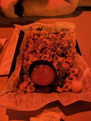 Calamari.  Yummmmmm