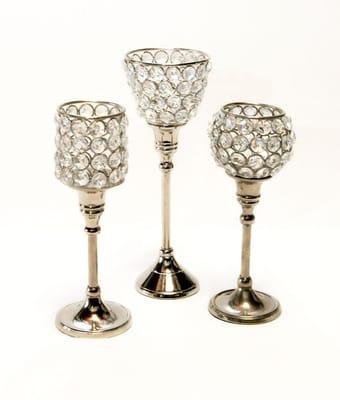 Crystal Candle Holders