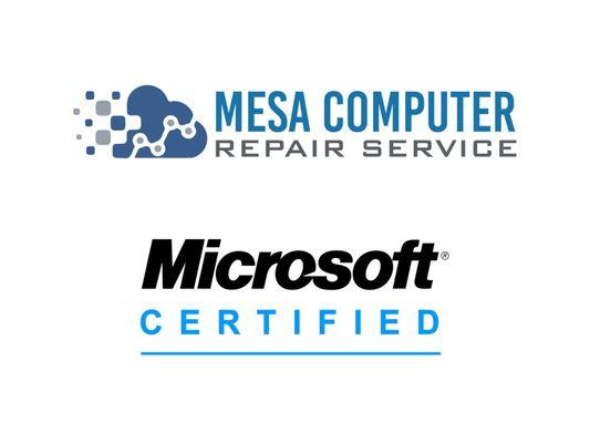 Mesa Computer Repair Service Block Logo