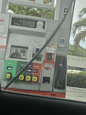 March 2024, lowest price gas for the area