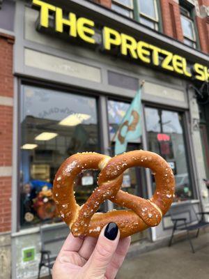 Good ole classic salted pretzel