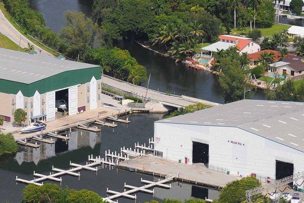 Secure Inside Boat Storage, Service Department and Daily Boat Rentals!