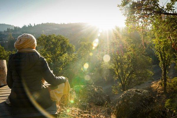 The views from our miles of trails are amazing, especially at sunrise and sunset