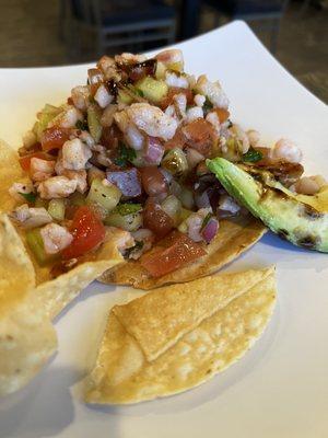 Tostada de Ceviche