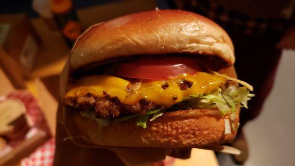 Francisco burger w/Impossible chorizo patty ($14). Fine, but the regular Impossible patty is slightly better.