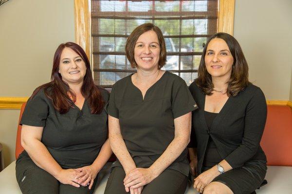 Berardi Dentistry's administrative team