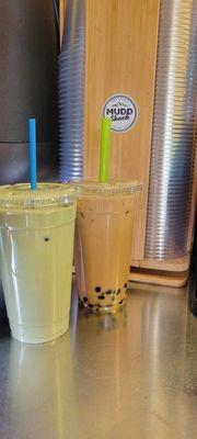 Matcha and Brown Sugar Boba