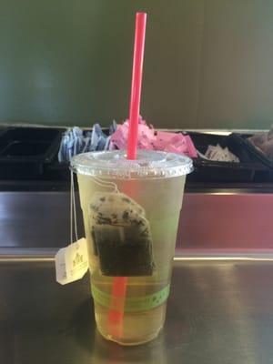 Iced Tropical Green Tea