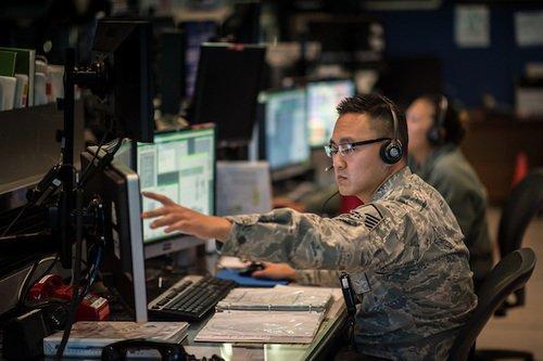 Command and Control Battle Management Airmen of the 116th Air Control Squadron in Warrenton, OR.