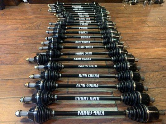 Custom atv/Utv axles 
Cobra-axles.com
832-7888237