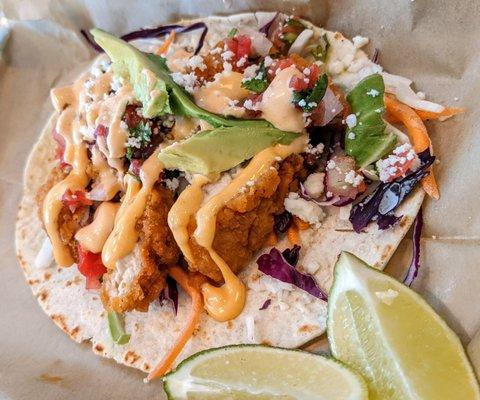 Fried Chicken Taco