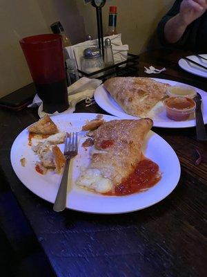 Friend's calzone