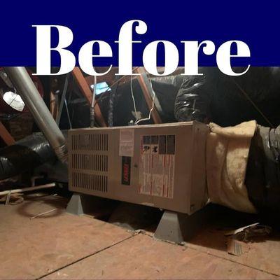 20 year old Lennox furnace & coil