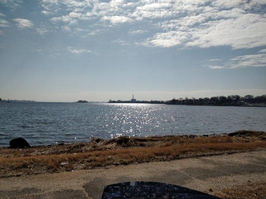 Winter shoreline