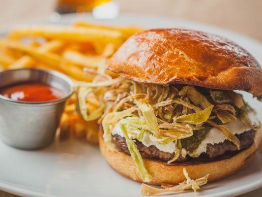 Chimichurri Lamb Burger