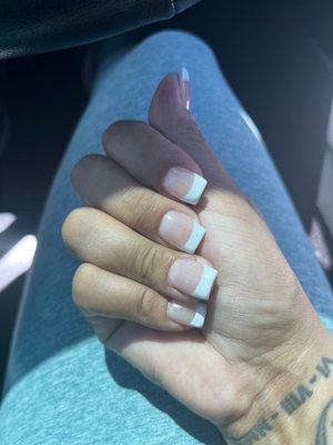 White tip full set "short"