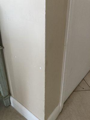 Damaged walls