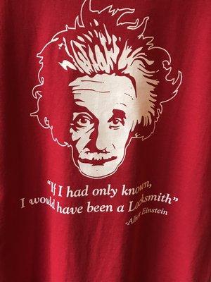 I never knew Einstein said this, but I love it.