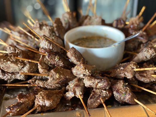 Beef satay