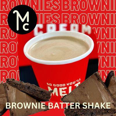 Brownie batter shake