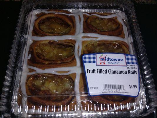 Fruit Filled Cinnamon Rolls