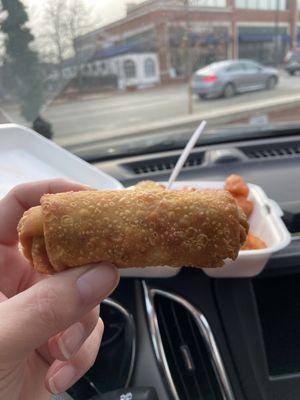 Egg roll. So yummy!