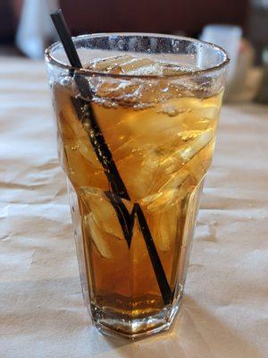 Iced unsweetened tea