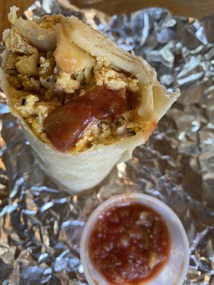 Breakfast burrito