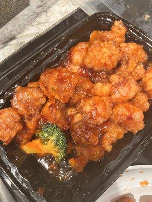 Orange chicken