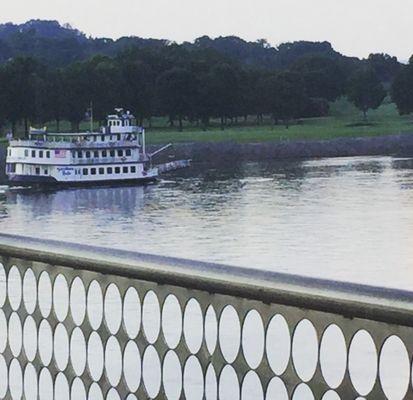 Southern Belle as seen from The Boathouse restaurant